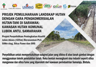 PELAPORAN STATUS SEMASA DAN PENGHARGAAN BAGI PROJEK PENYELIDIKAN JALAN PAYA GAMBUT UNI MAS - JKR (PROJEK JALAN AKSES) SEPANJANG 425M 